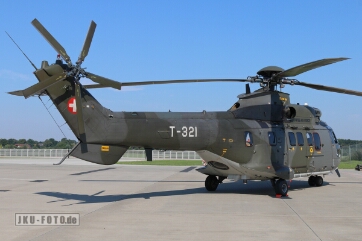 T-321, AS-332M1 Super Puma, Swiss Air Force EDDH 2015