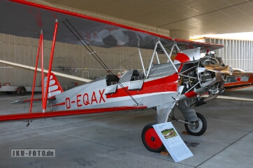 D-EQAX, Focke Wulf Fw-44J Stieglitz EDDH 2015