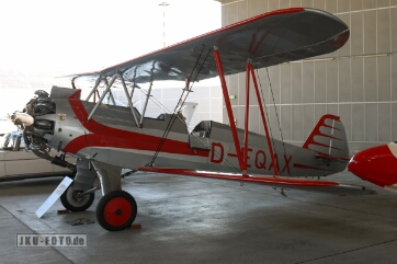 D-EQAX, Focke Wulf Fw-44J Stieglitz EDDH 2015