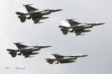 4 Ship Formation F-16 Kleine Brogel 2018