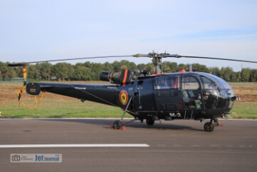 M2, SA-316B Alouette III, Belgian Marine Kleine Brogel 2018