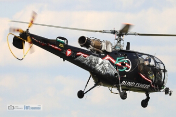 3E-KA, SA-316B Alouette III, Bundesheer Kleine Brogel 2018