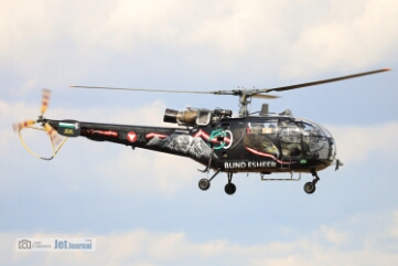 3E-KA, SA-316B Alouette III, Bundesheer Kleine Brogel 2018