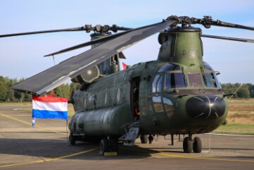 D-667, CH-47D, Royal Netherlands Air Force Kleine Brogel 2018