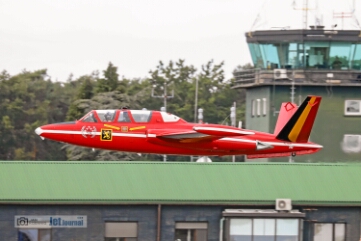 N216DM, CM.170 Magister Kleine Brogel 2018