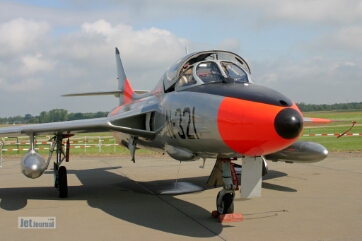 G-BWGL, N-321, Hawker Hunter T8C ETMN Nordholz 2013