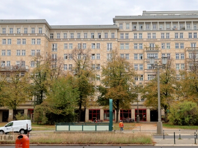 Die Frankfurter und Karl-Marx-Allee in Berlin