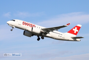 HB-JBF, Airbus A220-100, Swiss EDAH 2019