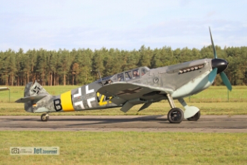D-FMGZ, 27 gelb, Bf-109G-12 EDAH 2019