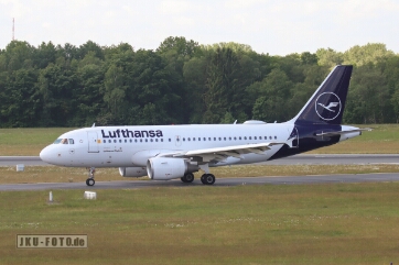 D-AIBQ, Airbus A319-112, Lufthansa City Line Hamburg 2025