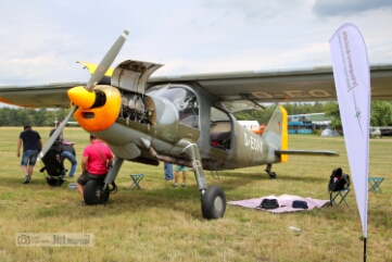 D-EOAX, Dornier Do-27 Stearman and Friends 2023, EDOI Bienenfarm